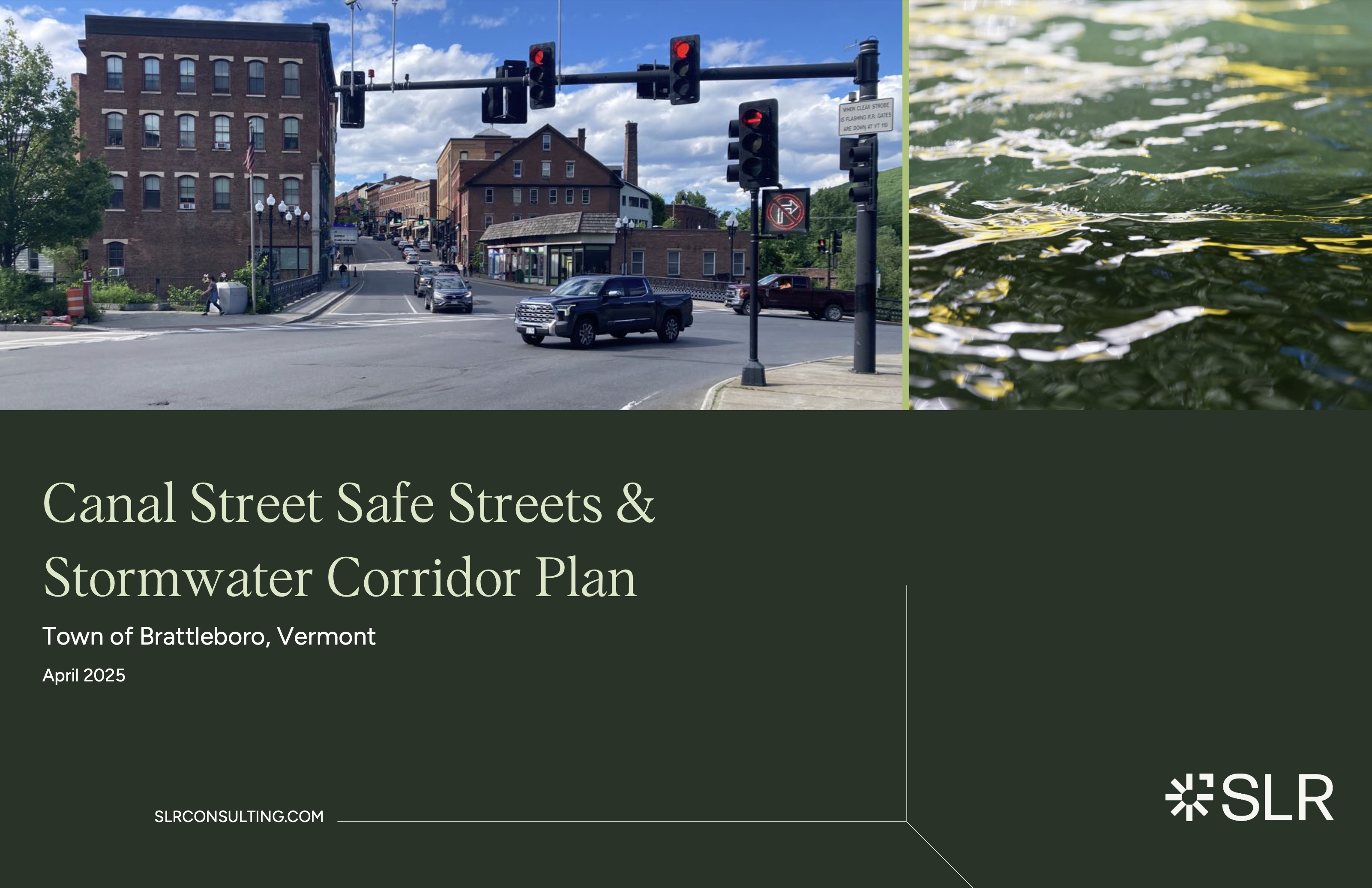 The cover of the Canal Street Plan. This image links to the full plan.