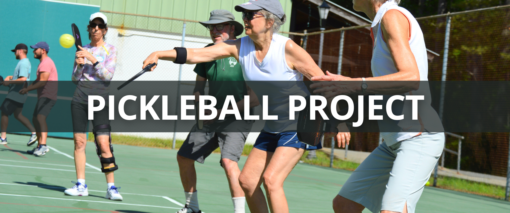 A image link to the pickleball court project page.